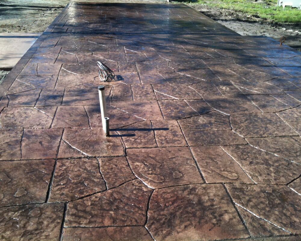 Patio Arrière - Finition Béton Design